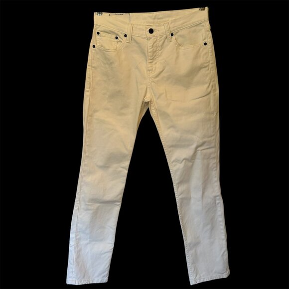 Levi's women's white skinny jeans, sz W30 L30 - Picture 2 of 13